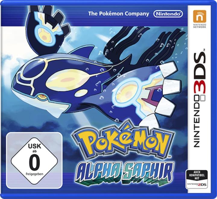 Nintendo Pokémon Alpha Saphir (3DS, 2DS, 3DS XL, EN)
