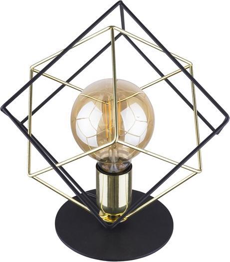 TK Lighting TABLE LAMP ALAMBRE E27 5450 BLACK/GOLD
