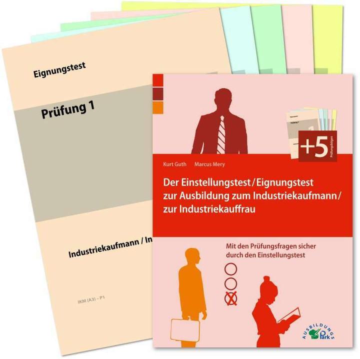 Immagine prodotto Der Eignungstest / Einstellungstest zur Ausbildung zum Industriekaufmann / zur Industriekauffrau (Tedesco, Marcus Mery, Kurt Guth, 2018)