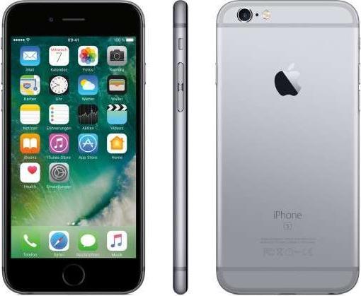 Actual product image Trant.ch iPhone 6S (32 GB, Space Grey, 4.70", 12 Mpx, Single SIM, B / Very good)
