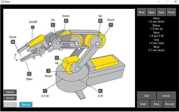 Image du produit Velleman Kit d'interface USB pour bras de robot KSR10