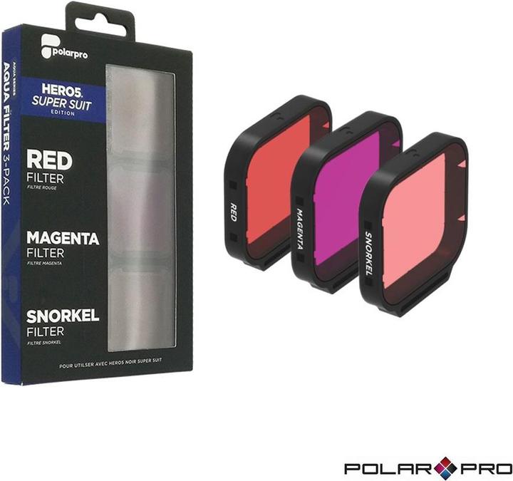 Immagine prodotto PolarPro Filtro per acqua a 3 componenti (Eroe 6, eroe 5)