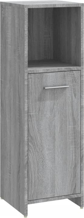 Immagine prodotto VidaXL Badmöbel Set Badezimmermöbel Set Badezimmerschrank 4 tlg. Grau Sonoma