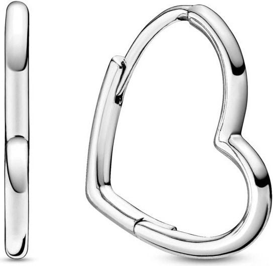Pandora Asymmetrischer Herz (Sterlingsilber)