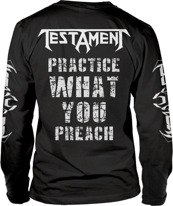 Immagine prodotto Testament Practice What You Preach (Longsleeve) (S)