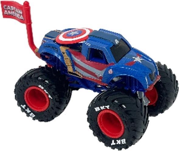 Actual product image Monster Jam 1:64 Marvel Single Captain America (6071333)