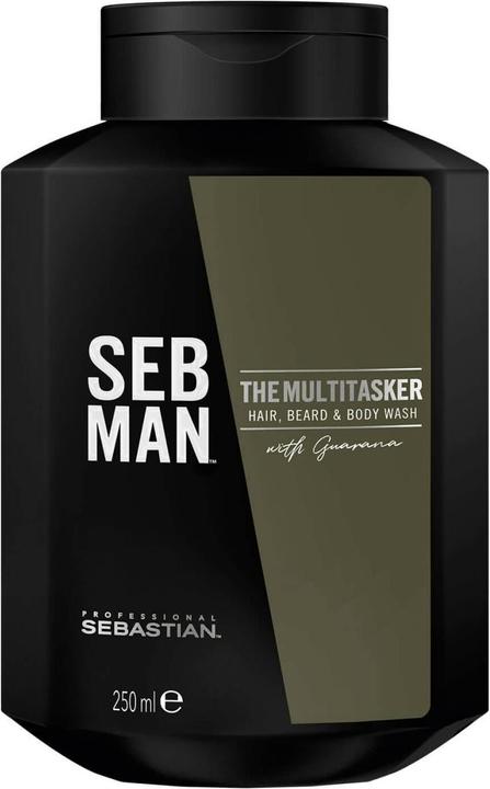 Actual product image Sebastian SEB MAN - The Multitasker Hair Beard & Body Wash (1000 ml, Liquid shampoo)