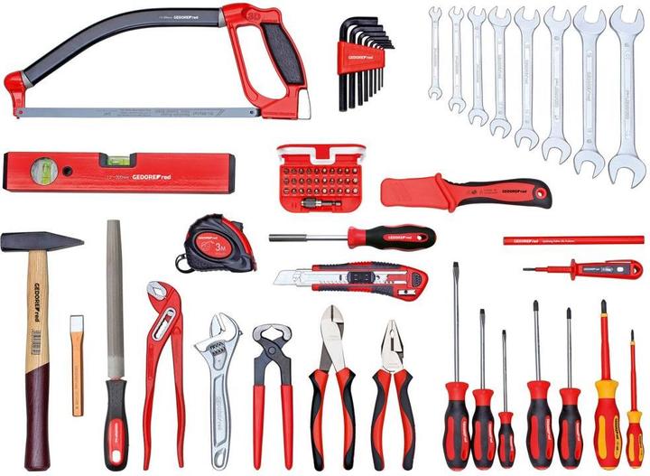 Produktbild Gedore Red red R21600072 Werkzeugsatz BASIS in Wkzeugkasten 72-teilig (72 Teile)