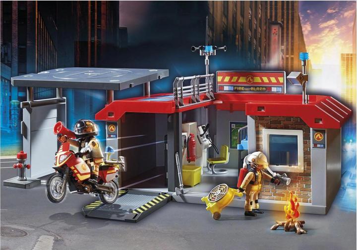 Immagine prodotto Playmobil 71193 Stazione dei pompieri (71193, Playmobil Città d'azione)