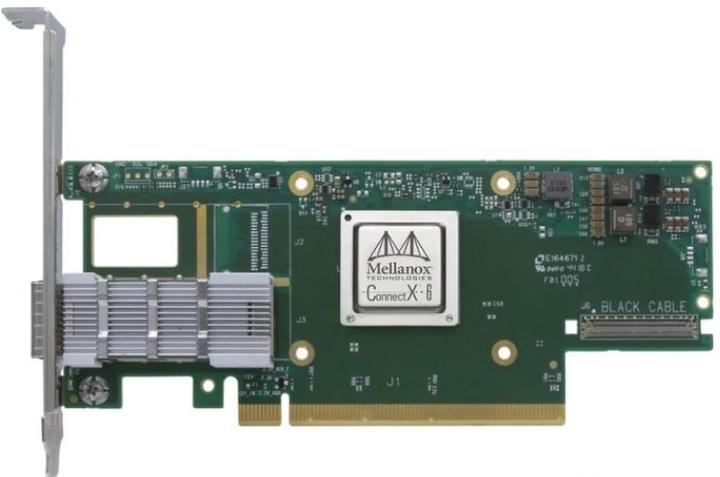 Actual product image Mellanox ConnectX-6 VPI MCX653105A-HDAT-SP (PCI Express 4.0 x16)