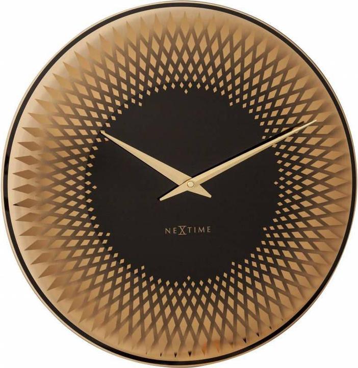 Immagine prodotto Nextime Orologio da parete Sahara rame (43 cm)