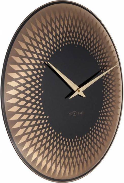 Immagine prodotto Nextime Orologio da parete Sahara rame (43 cm)