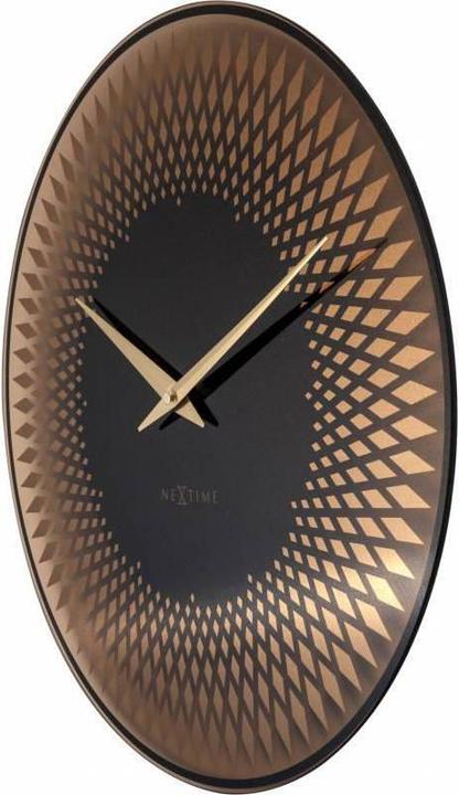 Immagine prodotto Nextime Orologio da parete Sahara rame (43 cm)