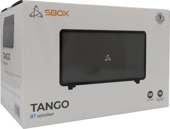 Image du produit Sbox BT-60 Noir Tango (8 h, Fonctionnement sur batterie)