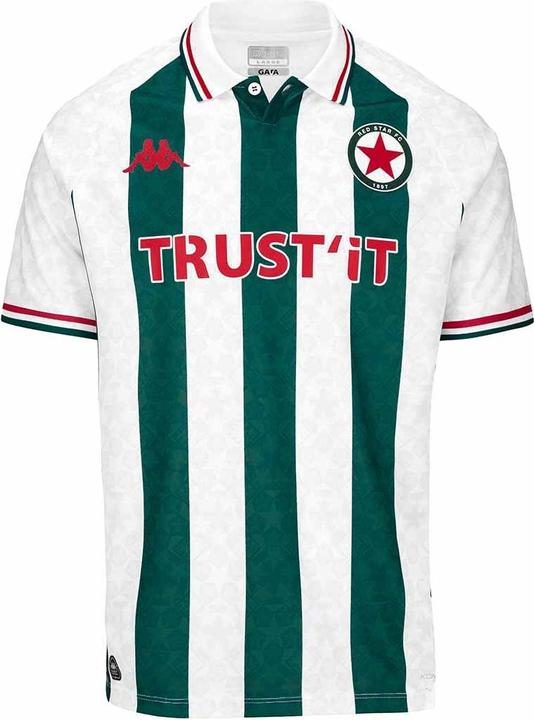 Actual product image Kappa Jersey Red Star FC Kombat Heritage 2024/25 (S)