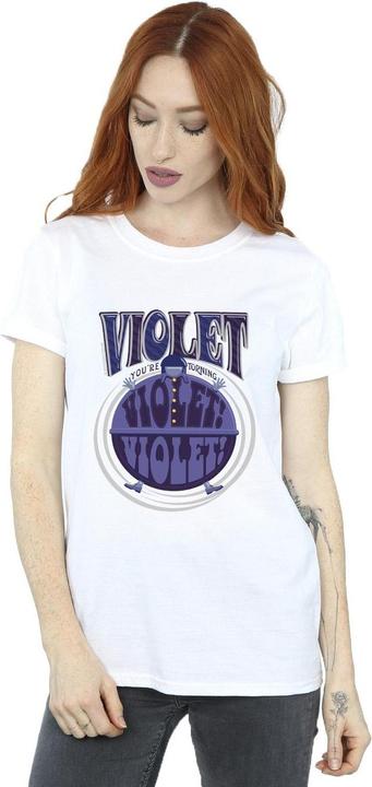 Produktbild Willy Wonka & the Chocolate Factory Violet Turning Violet TShirt (M)