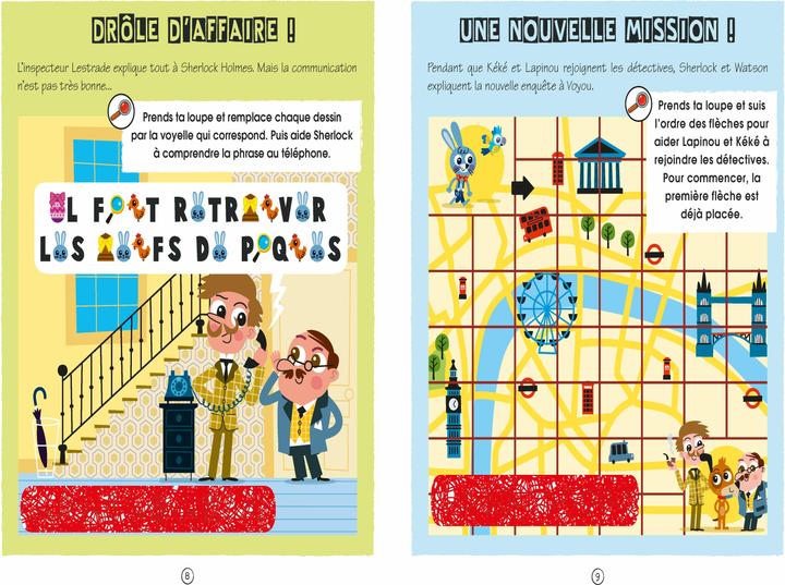 Immagine prodotto Larousse jeunesse Panique chez les lapins! (Francese, Lebrun Sandra, 2024)