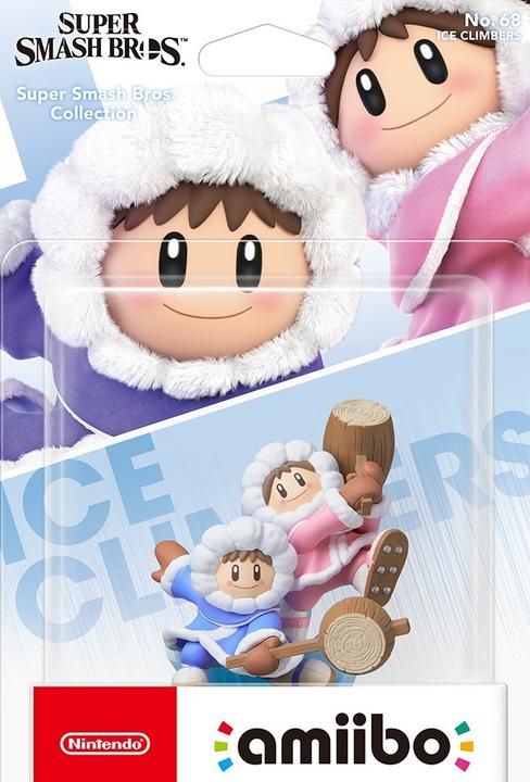 Actual product image Nintendo amiibo Super Smash Bros - Ice climber (Switch, Switch OLED, Wii U, Switch Lite, 3DS)