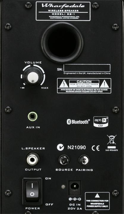 Produktbild Wharfedale DS-1 - Aktives Bluetooth Speaker-System mit NFC (14 W)
