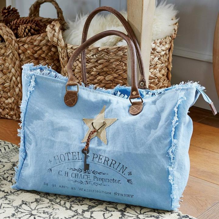 Produktbild Loberon Tasche Elora blau