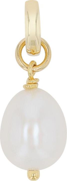 Amor Charms für Damen, 925 Sterling Silber, Süsswasserzuchtperle (Silber 925)