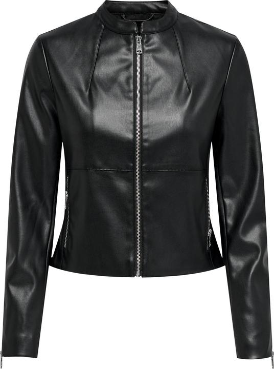 Only Fly-Away Kragen Jacke Kunstlederjacke (3XL)