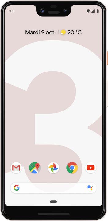 Google Pixel 3 XL (64 GB, Not Pink, 6.30", Single SIM, 12.20 Mpx, 4G)