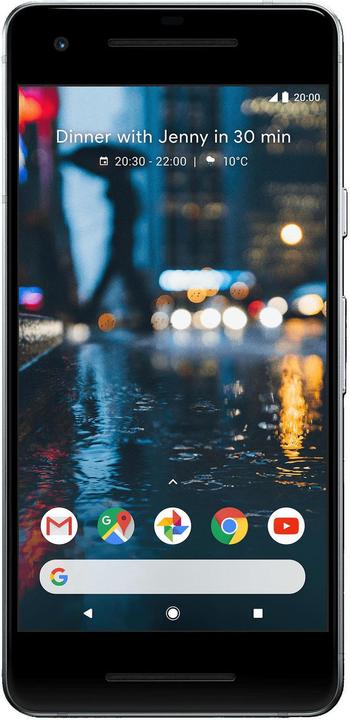 Google Pixel 2 (64 GB, Clearly White, 5", Single SIM, 12.20 Mpx, 4G)