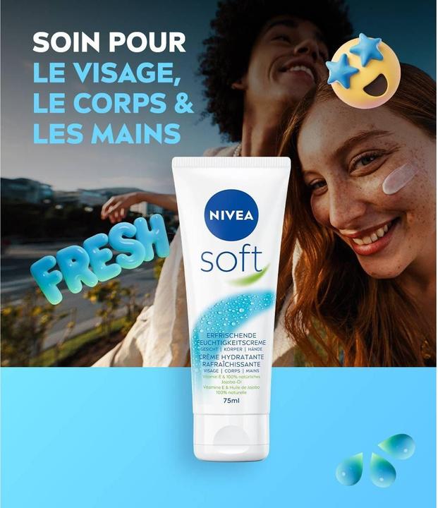 Produktbild NIVEA Soft Tube (Körpercreme, 75 ml)