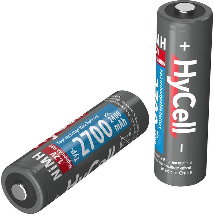 Produktbild HyCell AA (4 Stk., AA, 2700 mAh)