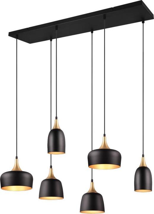 Trio Pendelleuchte 40W CHIRAZ HV sw E14 sym IP20