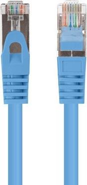 Produktbild Lanberg Patchcord Kat.6 Ftp 1m Niebieski Fluke Passed 10-Pack (UTP, CAT6, 1 m)