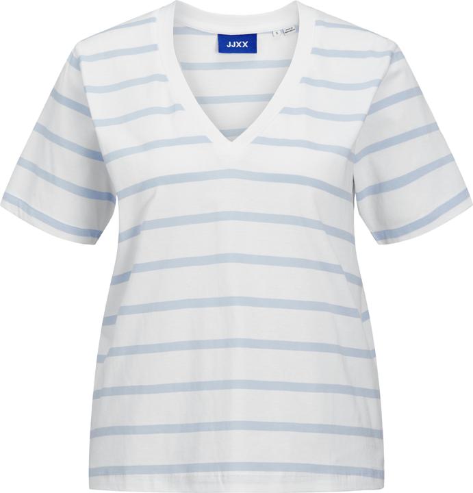 Actual product image JJXX Jxannie Reg Vneck Stripe Ss Tee Jrs Sn (XL)