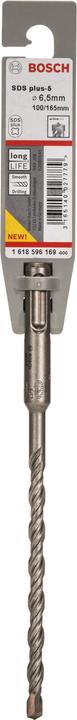 Produktbild Bosch Professional Zubehör Hammerbohrer SDS plus-5, 6,5 x 100 x 165 mm (6.5 mm)