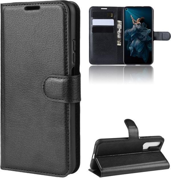 Actual product image MU Classic Litchi Leather Bookcover Series (Honor 20 Pro)