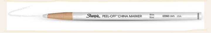 Actual product image Sharpie China Marker (White, 1 x)