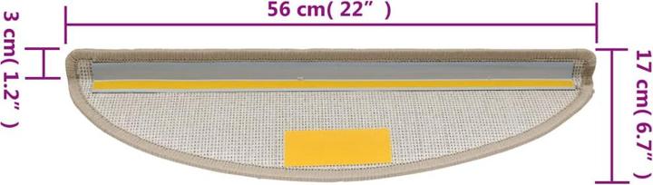 Produktbild VidaXL Elek (56 x 17 x 3 cm)