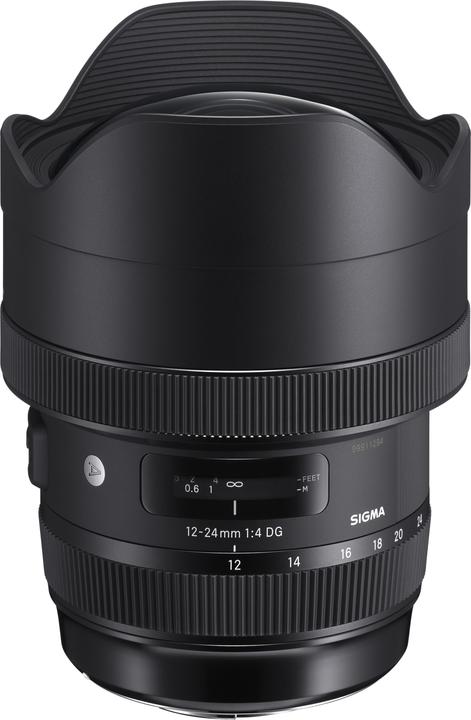 Sigma 12-24mm f / 4.0 DG HSM ART, Nikon F (Nikon F, Plein format)
