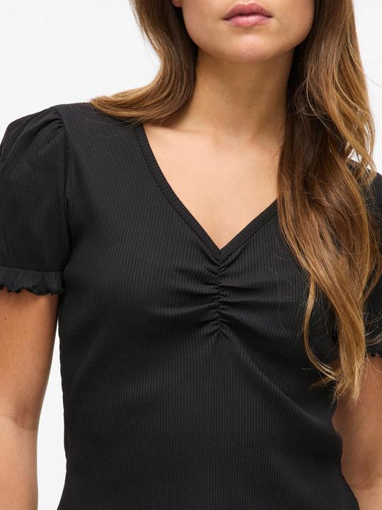Actual product image Vila V-Ausschnitt Oberteil mit kurzen Ärmeln (XS)