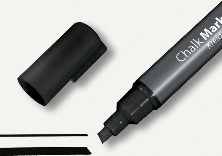 Immagine prodotto Sigel Pennarello a gesso 1-5 mm nero (Nero, 5 mm, 1 x)