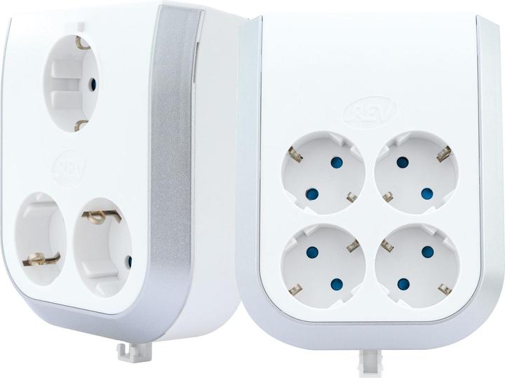 Actual product image REV MultiPower (4 x, CEE 7/3)
