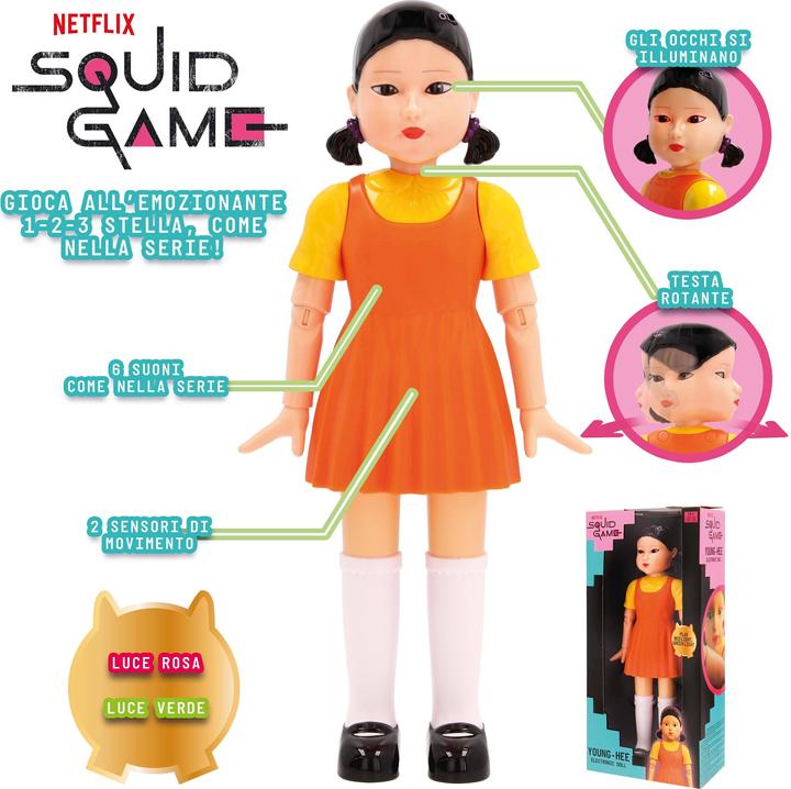 Produktbild Squid Game Eletronic Doll Young Hee (70114)