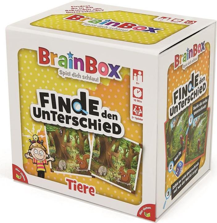 Image du produit Brainbox Trouver la différence - Animaux (Allemand)