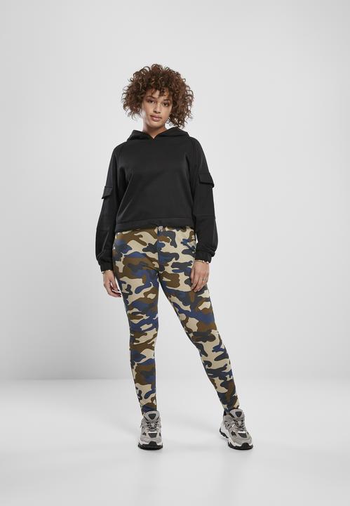 Actual product image Urban Classics Ladies High Waist Camo Tech Leggings (XL)