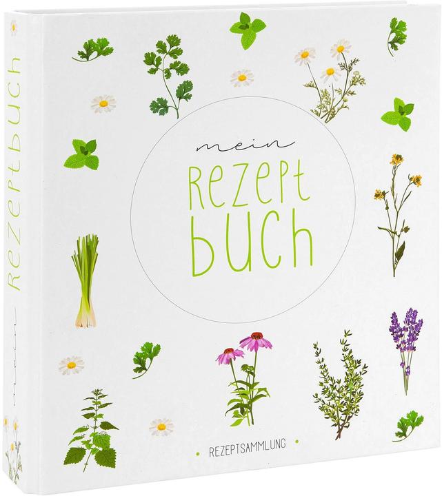 Goldbuch Rezept-Ordner 22x17 Wildblumen (21 x 22 cm, Liniert, Harter Einband)