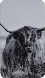 Actual product image Wenko Cooker cover plates Highland Cattle black 2 pcs.