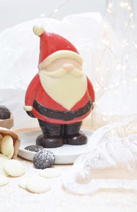 Actual product image ScrapCooking 3D Chocolate Mould, Father Christmas