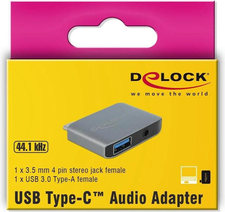 Produktbild Delock Audio Adapter USB Type-C (USB-C)