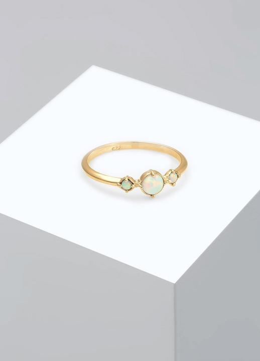 Immagine prodotto Elli mit Opalen Vintage Design (56, 925 Argento)