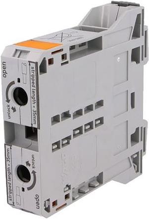 Immagine prodotto Wago Morsetto su guida DIN grigio 25-95mm2